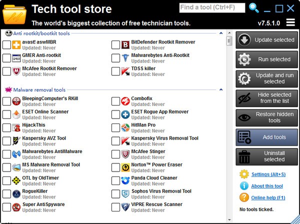 Tech  Tool  Store(应用程序下载工具)
