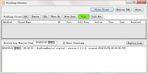 WinSleep  Monitor(电脑远程监控软件)