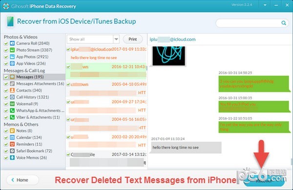 Gihosoft  iPhone  Data  Recovery(iPhone数据恢复软件)
