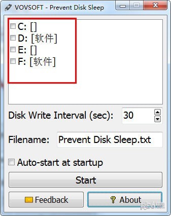 Prevent  Disk  Sleep(驱动器防止休眠工具)