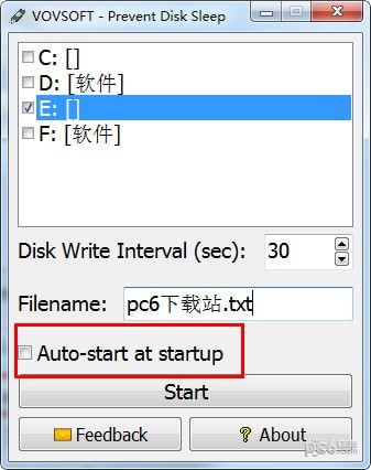 Prevent  Disk  Sleep(驱动器防止休眠工具)
