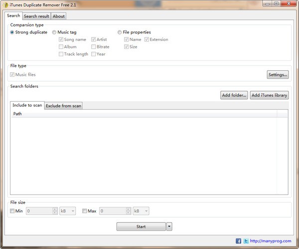 iTunes  Duplicate  Remover  Free