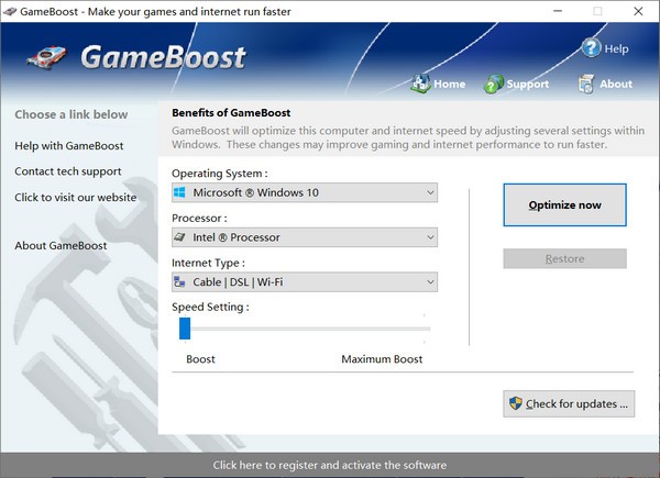 PGWARE  GameBoost(优化加速工具)