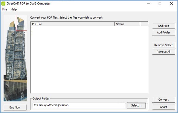 OverCAD  PDF  TO  DWG  Converter(PDF转DWG工具)
