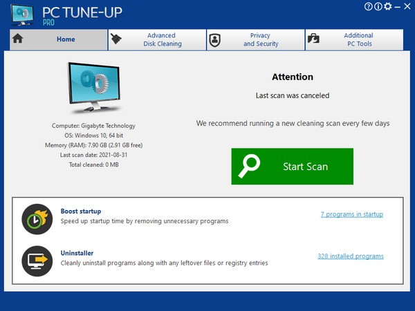 PC  Tune-up  Pro(电脑系统优化工具)