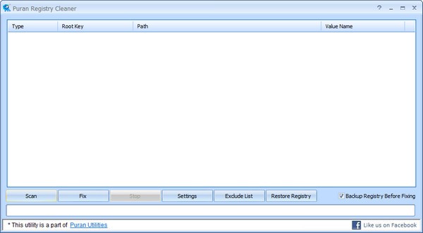 Puran  Registry  Cleaner(注册表清理工具)