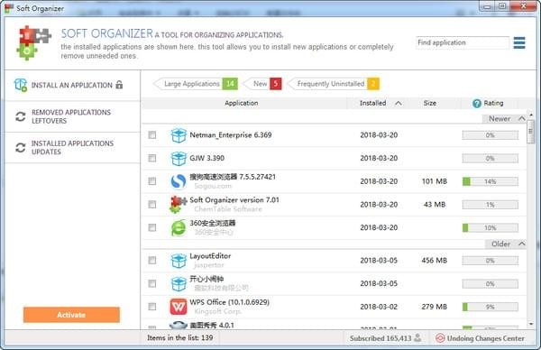 软件卸载管理器(Soft  Organizer)