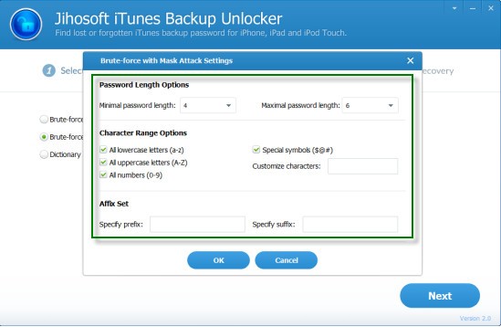 Jihosoft  iTunes  Backup  Unlocker(iTunes备份解锁器)