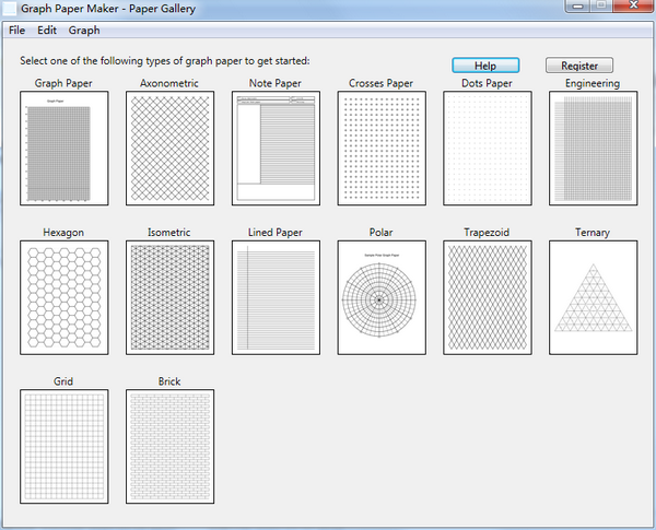 Graph  Paper  Maker(函数绘图工具)