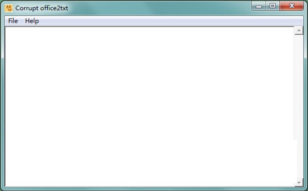 Corrupt  office2txt(Office数据恢复软件)