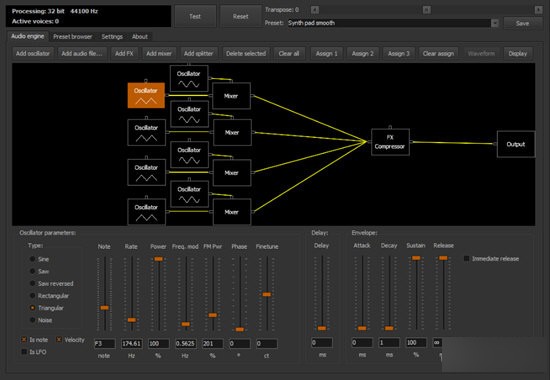 3delite\'s  VSTi  Synth  Plugin(VSTI合成器插件)