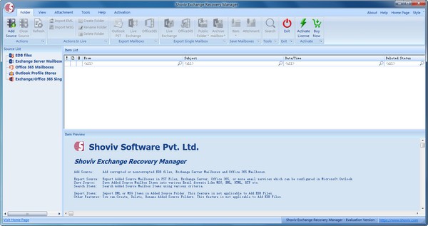Shoviv  Exchange  Recovery  Manager(数据恢复软件)
