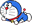 机器猫表情包动态