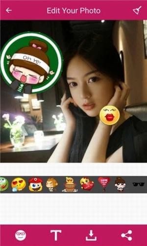 美颜美妆贴纸相机app下载