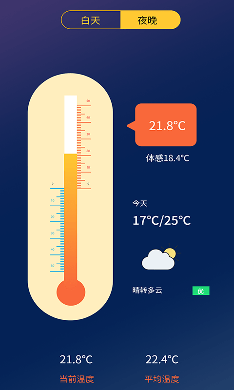 极简温度计