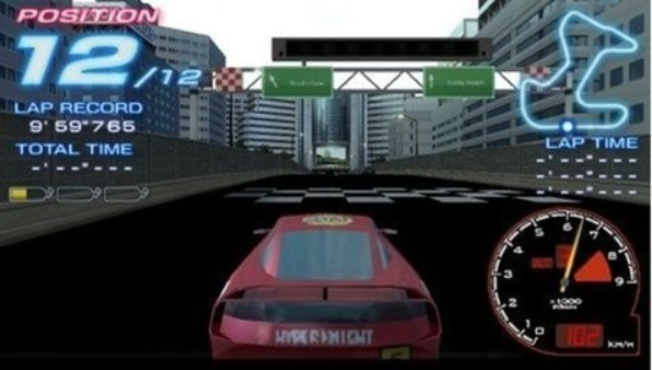 山脊赛车2psp